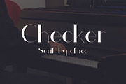 Checker, a Serif Font by da_only_aan (Thumbnail 2 of 5)