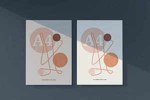 A4 Paper Letterhead / Flyer Mockup