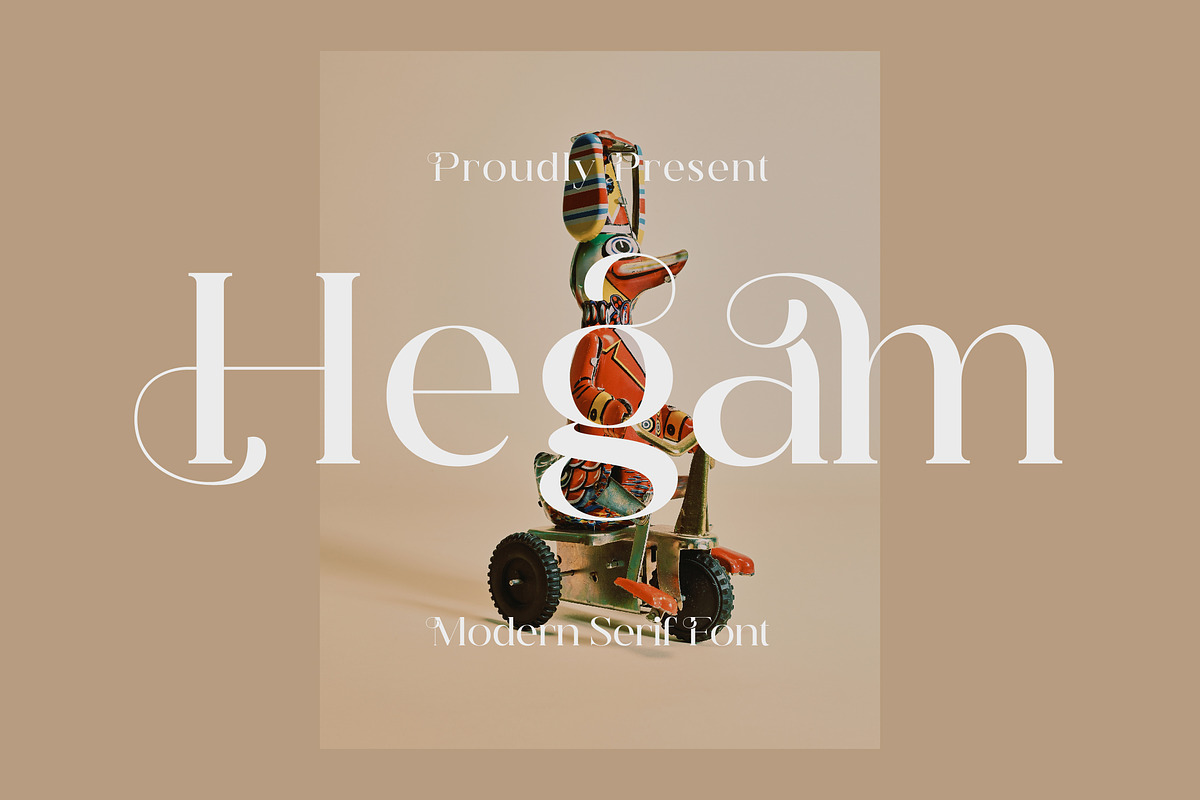 Hegam Modern and Stylish Serif Font, a Serif Font by Storytype Studio (Photo 1 of 15)