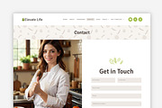 Elevate Life – Dietitian WP Theme, a WordPress Template by Your Theme Shop (Thumbnail 3 of 9)