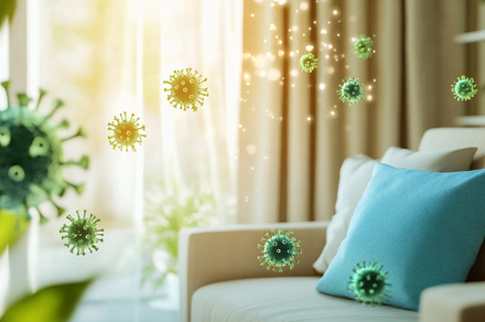 Indoor Air Quality and Virus Spread Concept, an Abstract Photo by Natalia Klenova's Shop