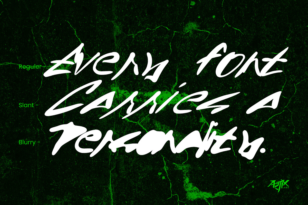 Back Alle Urban Street Graffiti Font, a Handwritten Font by ArtiXLabs (Photo 4 of 10)