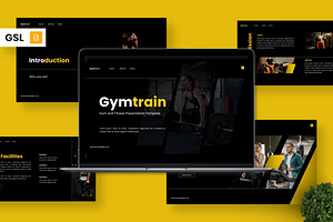 Gymtrain - Google Slide Templates