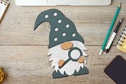 SET of School Gnomes, Decor Files, a Design Template by LaserCutano (Thumbnail 4 of 7)