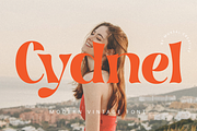 Cydnel, a Font by Muksal Creative (Thumbnail 1 of 8)