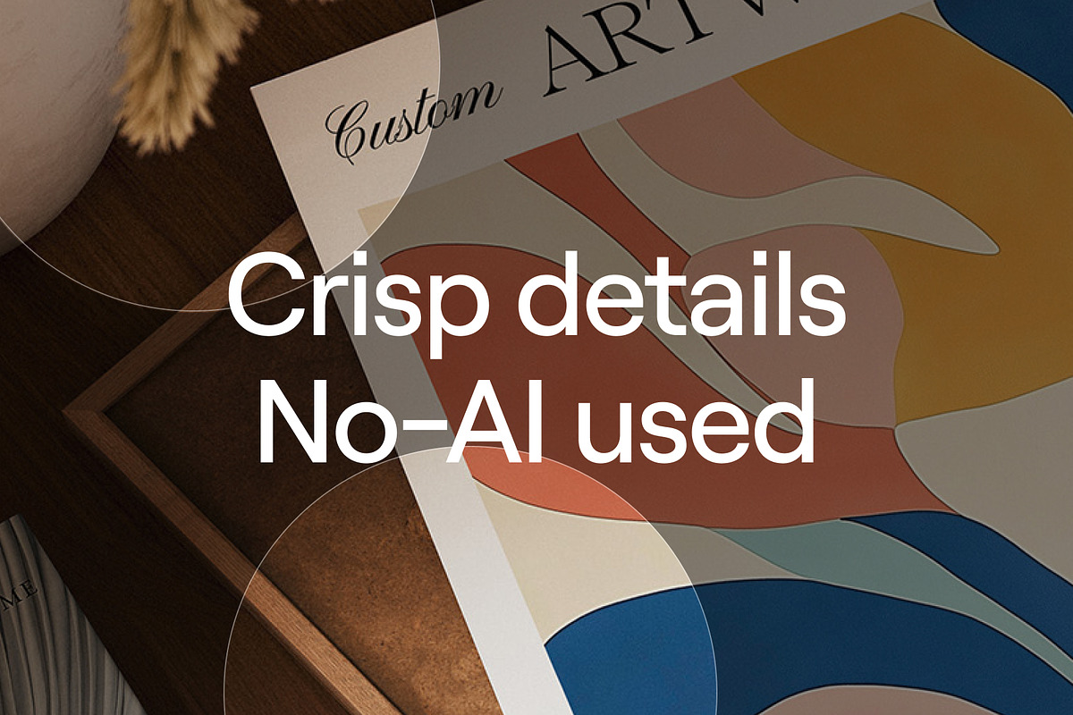 Close-up Frame Mockup Bundle DIN A, a Household Mockup by Ombra Studio (Photo 8 of 11)