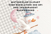 Silly Goose Halloween Party Clipart, a Seasonal Illustration by artinspirestudio (Thumbnail 3 of 4)