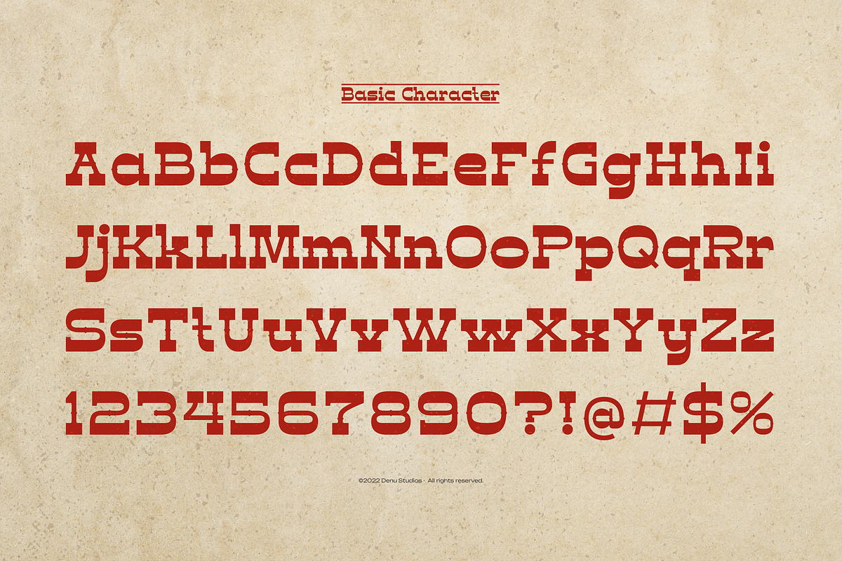Horse Speed | Western Slab Serif, a Slab Serif Font by Denustudios (Photo 10 of 12)