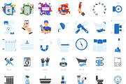 Plumbing Services Themes, a Technology Illustration by TAlex (Thumbnail 7 of 7)