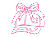 Baseball Hand Drawn Clipart Bundle, a Seasonal Illustration by CitraGraphics (Thumbnail 6 of 6)