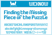 Word Discoverer font, a Sans Serif Font by weknow (Thumbnail 3 of 8)