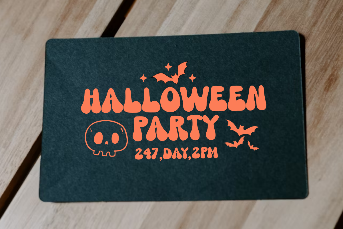 Mystic Ghouls - Groovy Display Font, a Handwritten Font by SaktiAvellin (Photo 6 of 8)