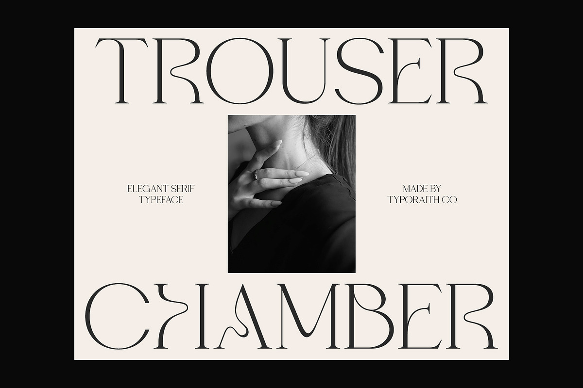 Chairo | Modern Serif Typeface, a Serif Font by Typoraith Co (Photo 2 of 13)