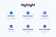 Disc - Music and Event App, an UI Kit Template by pickolabstudio (Thumbnail 3 of 6)
