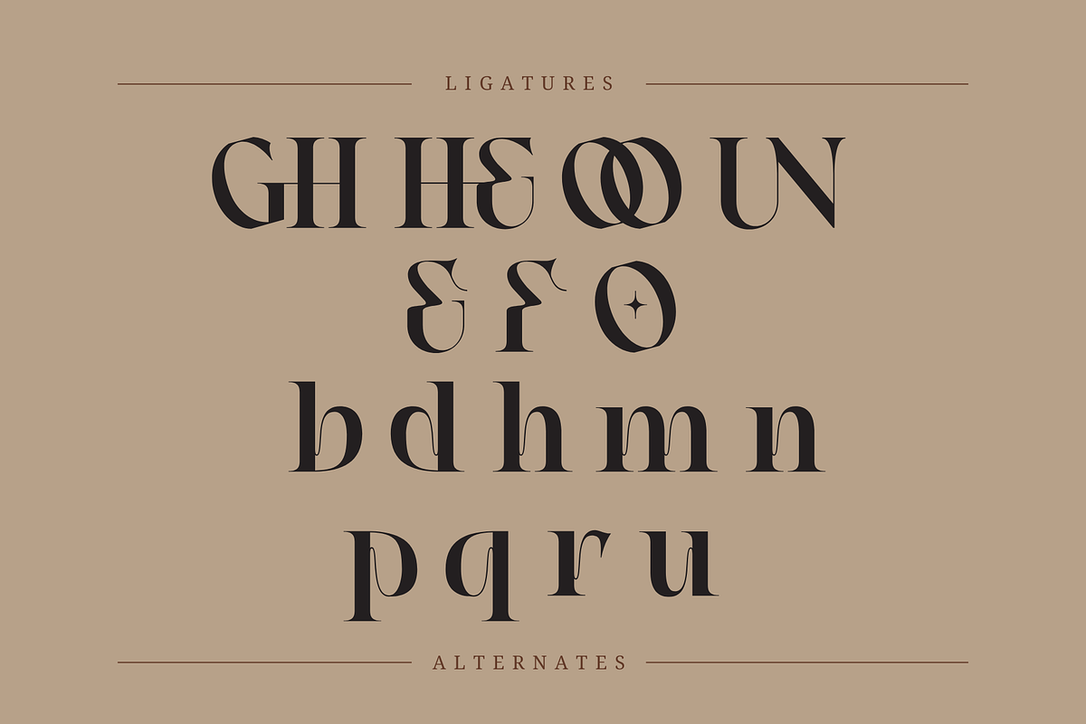 Faghe Modern - Elegant Logo Font, a Serif Font by Nirmana Visual (Photo 7 of 10)