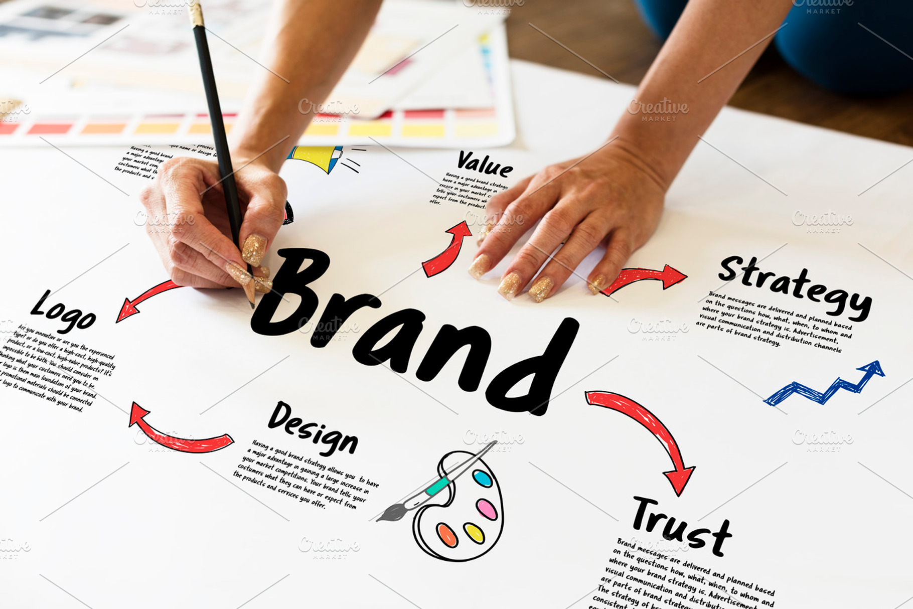 Progress development concept stock photo containing advertising and art, a Person Photo by rawpixel