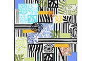 Collaged Animals, an Animal Illustration by Sharon Schwalbe (Thumbnail 5 of 5)