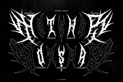 Vilegut | Death Metal Typeface, a Blackletter Font by Denustudios (Thumbnail 9 of 12)