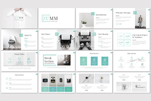 Zumm - Powerpoint Template