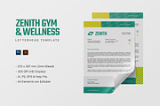 Zenith - Letterhead Template, a Print Template by StreaksideStd (Thumbnail 1 of 3)