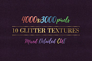 10 Glitter Textures, a Texture Graphic by Shop (Thumbnail 1 of 2)