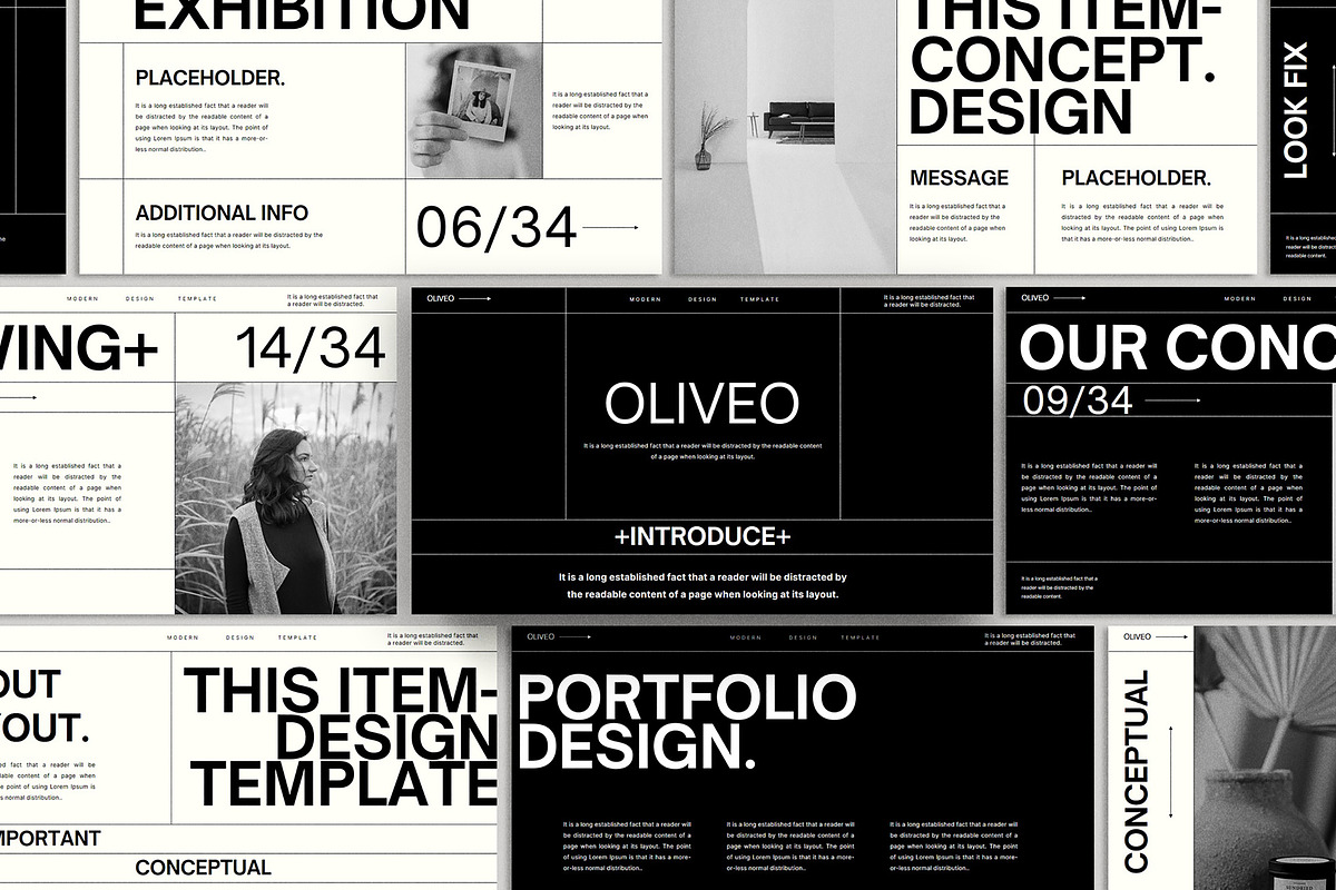 Oliveo Presentation Template