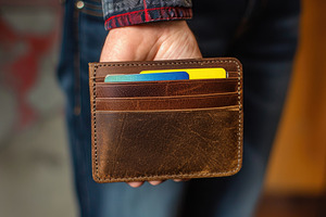 A person holding a wallet in their h, a Photo by Iftikhar Alam