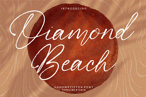 Diamond Beach Handwritten Font