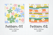Soft Florals: Graphics + Patterns, a Pattern Graphic by Dedraw Studio (Thumbnail 2 of 21)
