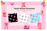 Animated Pigs Stickers, an Emoji Icon by Vectors Market (Thumbnail 4 of 7)