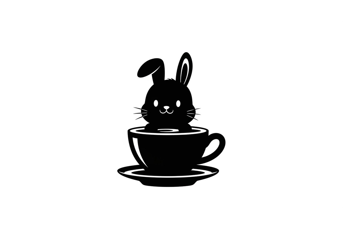 Cute Bunny Coffee Cup Vector Bundle, an Illustration by Designs_River (Photo 25 of 49)