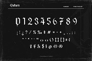Qultures – Blackletter Typeface, a Blackletter Font by Almeera Std (Thumbnail 10 of 11)
