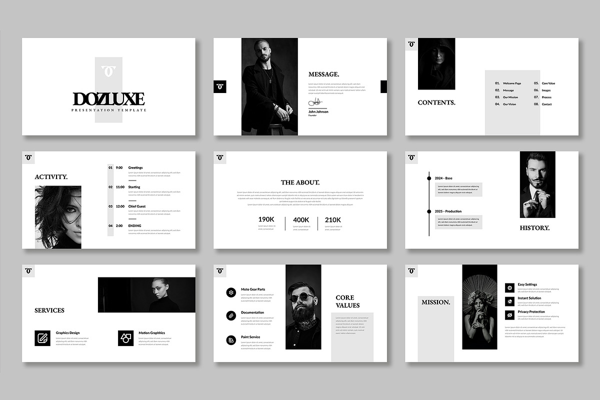 Fashion Business Presentation, a Presentation Template by Mighty-Slide (Photo 2 of 5)