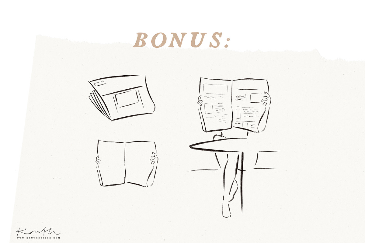The Magazin Font / sketched style, a Sans Serif Font by KruthDesign (Photo 7 of 8)