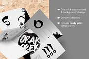 Square Twist Brochure Mockup, a Print Template by Orak Orek (Thumbnail 6 of 6)