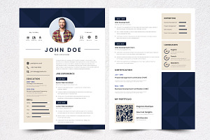 Resume / CV Web Developer V1