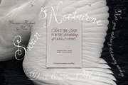 Swan Nocturne Editorial Mockups, an Advertising Mockup by Muse Mockups (Thumbnail 1 of 12)