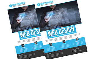 Web Design Flyer