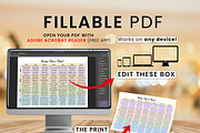 Editable Family Chore Chart, a Stationery Template by Graphicsnext (Thumbnail 6 of 7)