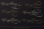 King Bloser, a Script Font by Misprinted Type (Thumbnail 4 of 10)