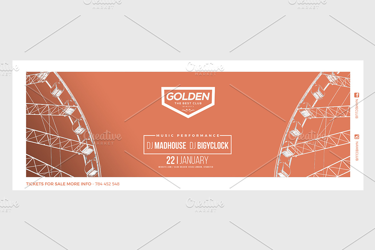 Flyer Club Dj London, a Flyer Template by lawless graphic (Photo 1 of 3)