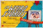 CA WeirdStories, a Sans Serif Font by Cape Arcona Type Foundry (Thumbnail 1 of 7)