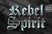 Gothic Chrome Text Effects, a Layer Style Add-On by Andrew Skoch Design (Thumbnail 7 of 8)