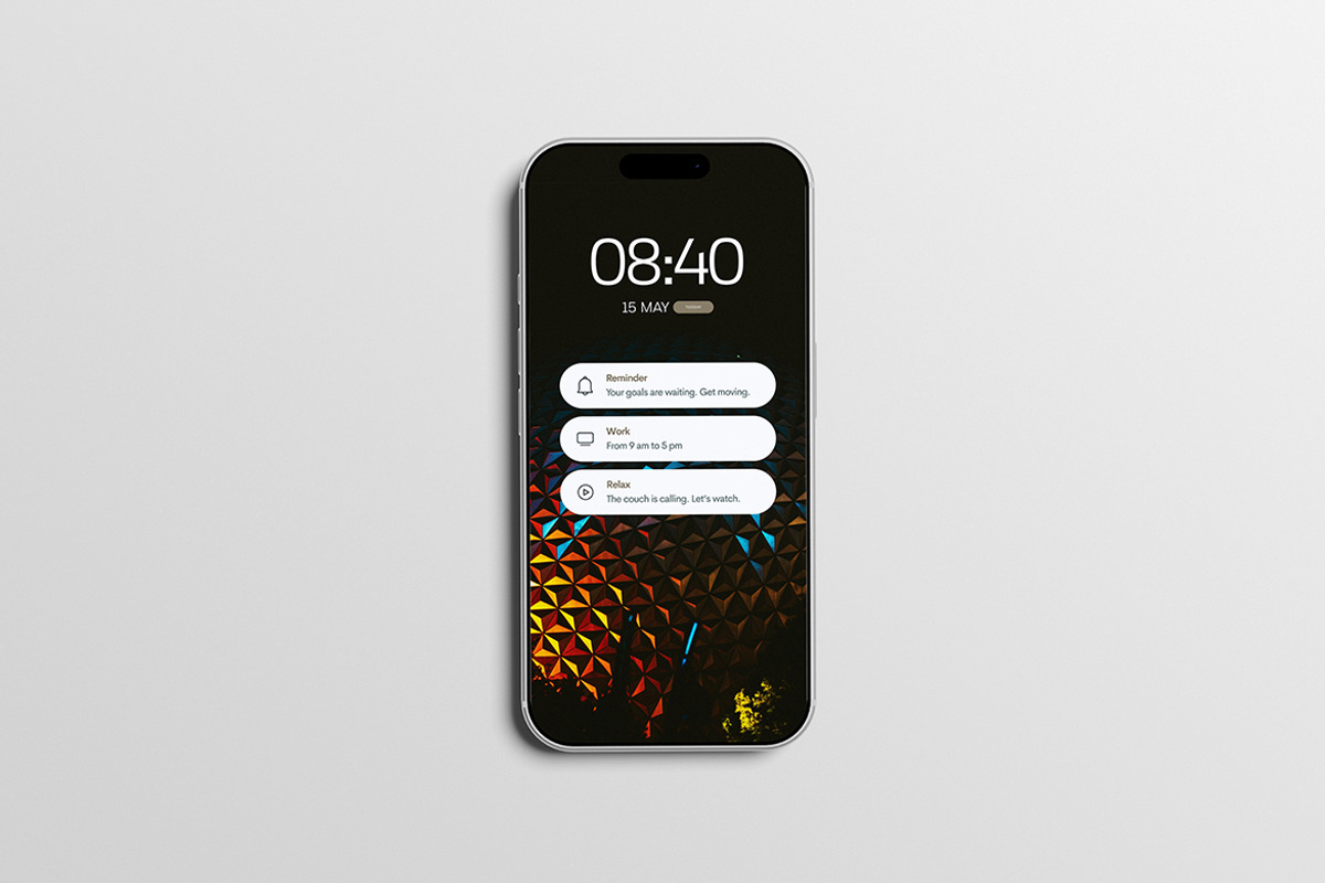 iPhone Mockup, an iPhone Mockup by swsi-studio (Photo 3 of 5)