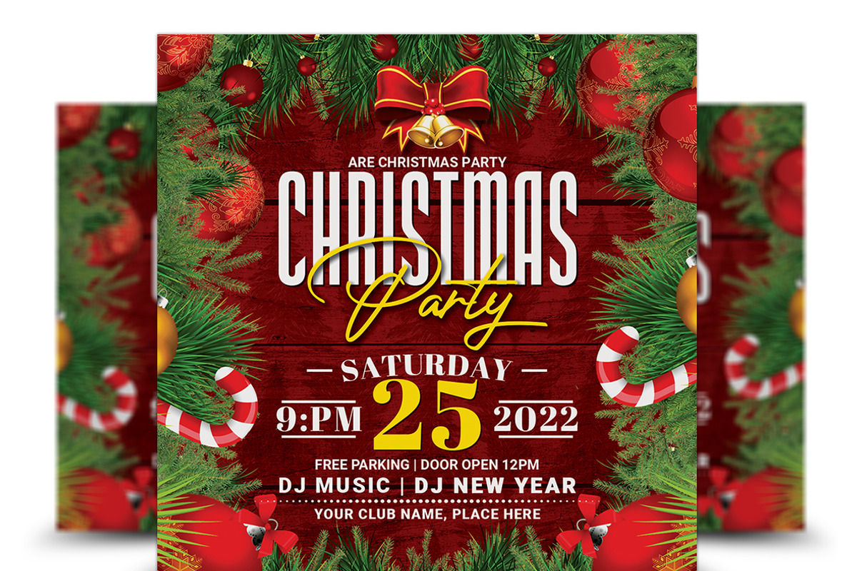 Christmas Flyer, a Flyer Template by AfzaalGraphics (Photo 1 of 2)