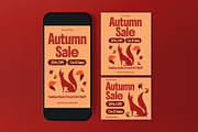 Autumn Sale Flyer, a Flyer Template by graphicook (Thumbnail 3 of 3)