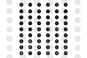 Mobile interface fill and line icons, a Solid Icon by Nazim's Shop (Thumbnail 4 of 9)