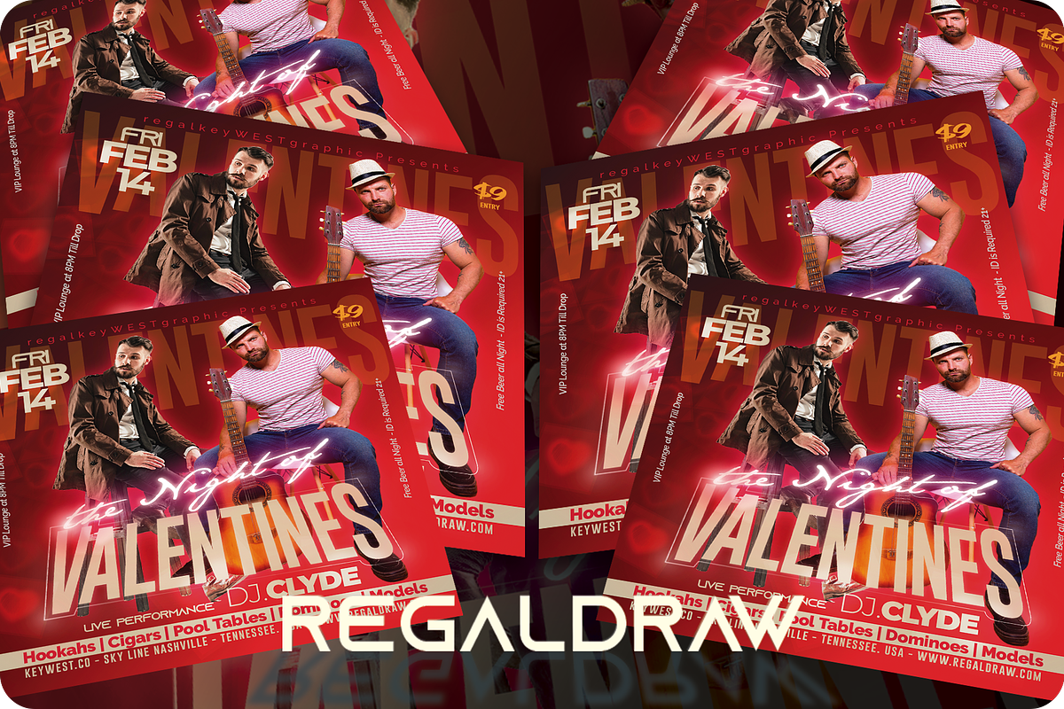 VALENTINES Instagram Post, a Social Media Template by regalDRAW (Photo 3 of 3)