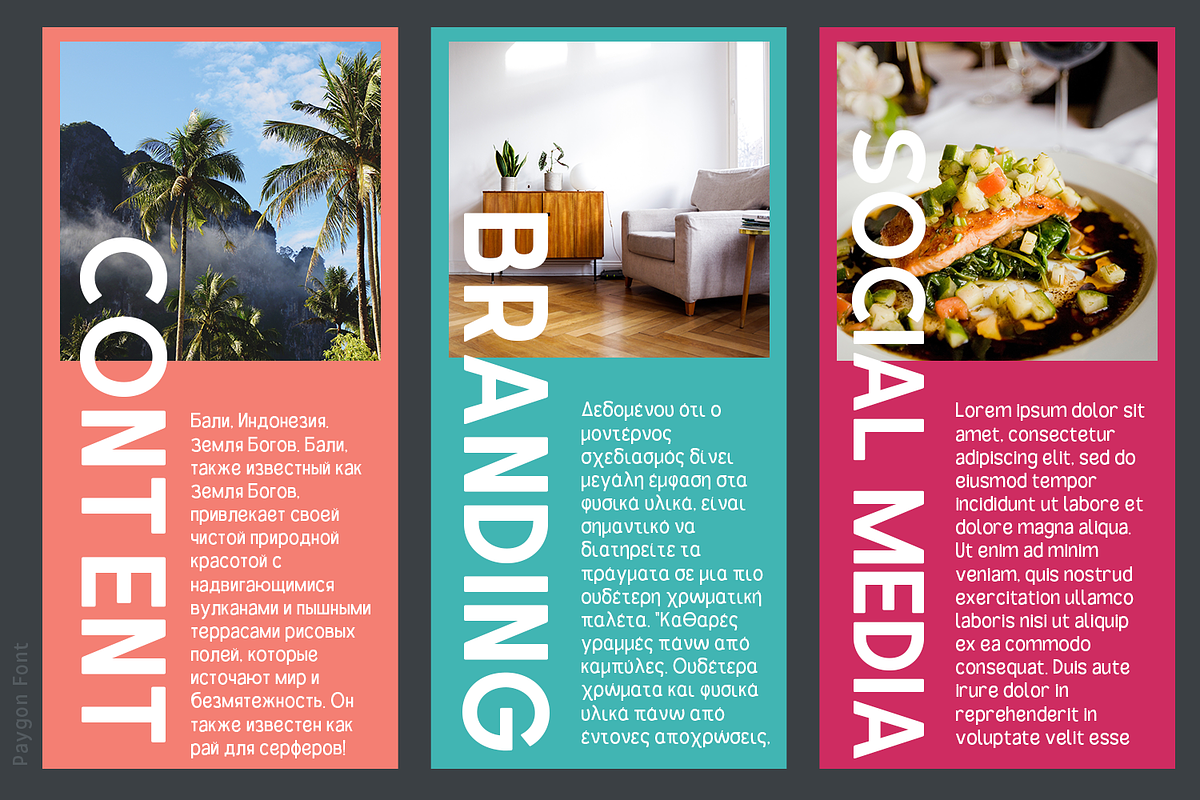 Paygon Sans Family, a Sans Serif Font by TypeClassHeroes (Photo 15 of 15)