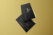 Simple Gold Business Card, a Business Card Template by Marvel (Thumbnail 2 of 5)